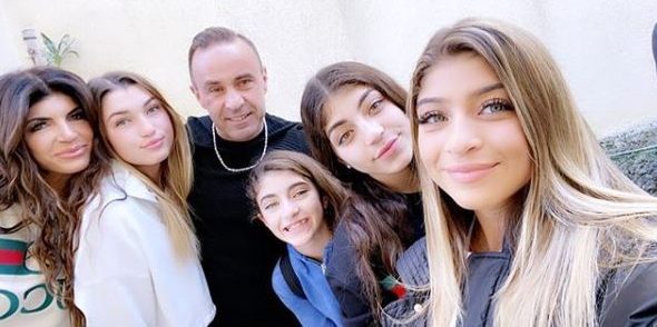  Teresa and the girls recently spent four days in Italy with Joe