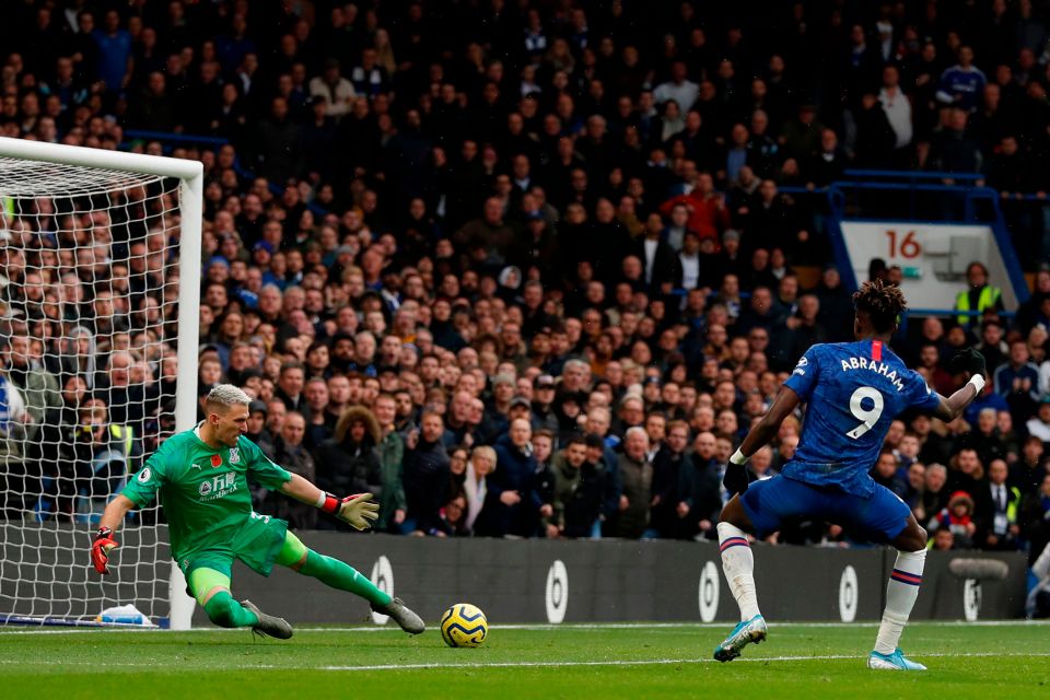  Tammy Abraham slotted in a cool finish seven minutes after half-time to give his side the lead