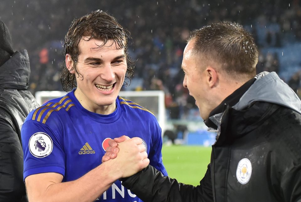  Caglar Soyuncu has been given a chance to shine by Brendan Rodgers this season