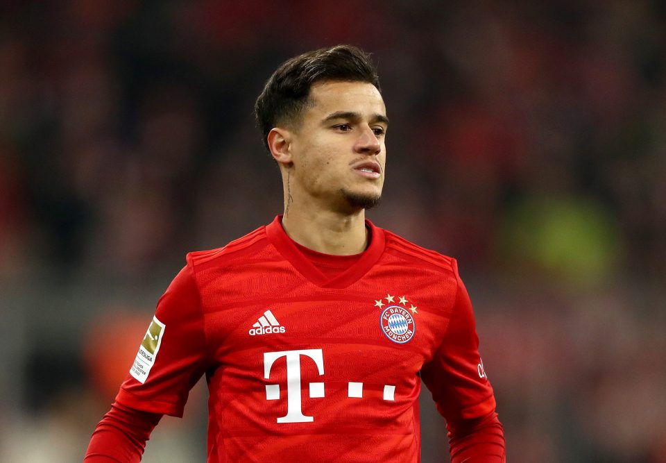  Bayern beat Spurs to playmaker Coutinho