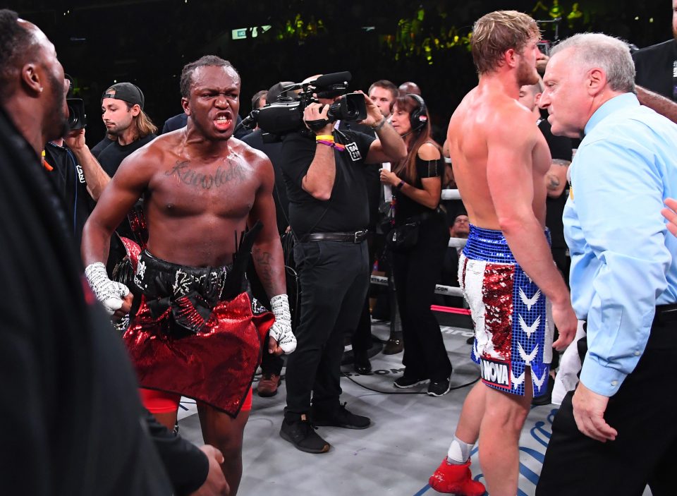  Brit KSI received a split decision victory against Paul