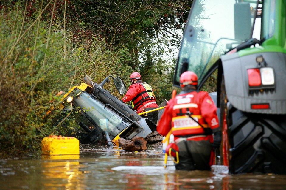  A number of vehicles had to be abandoned after the Doncaster area was hit with heavy rain and flooding