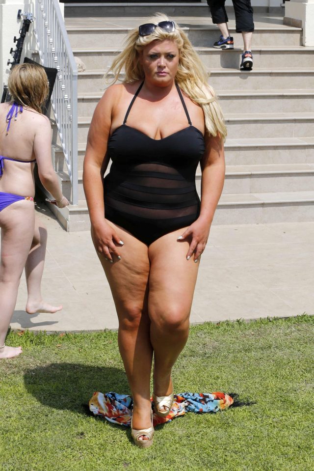  Gemma blames heartbreak for the weight gain in her teens