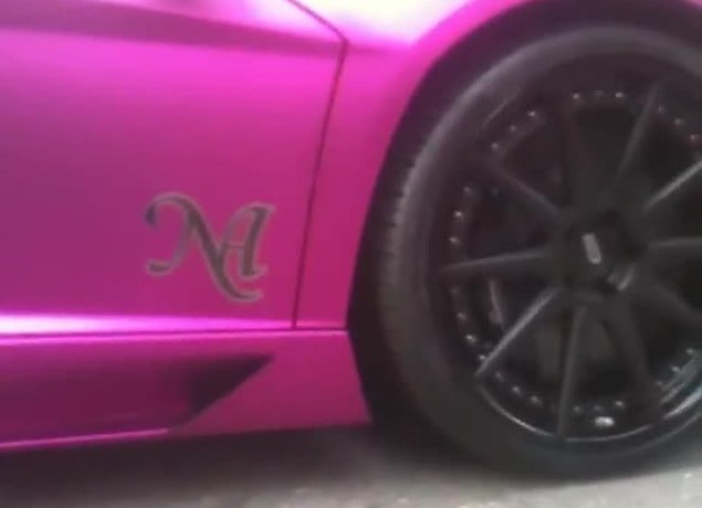  The Lamborghini Aventador had Nasser Al-Khelaifi's initials on