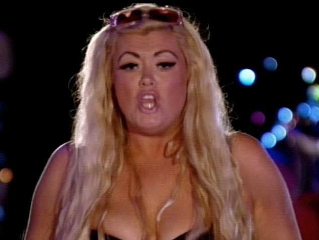  Gemma was left less than impressed to hear Arg had spoken about her behind her back