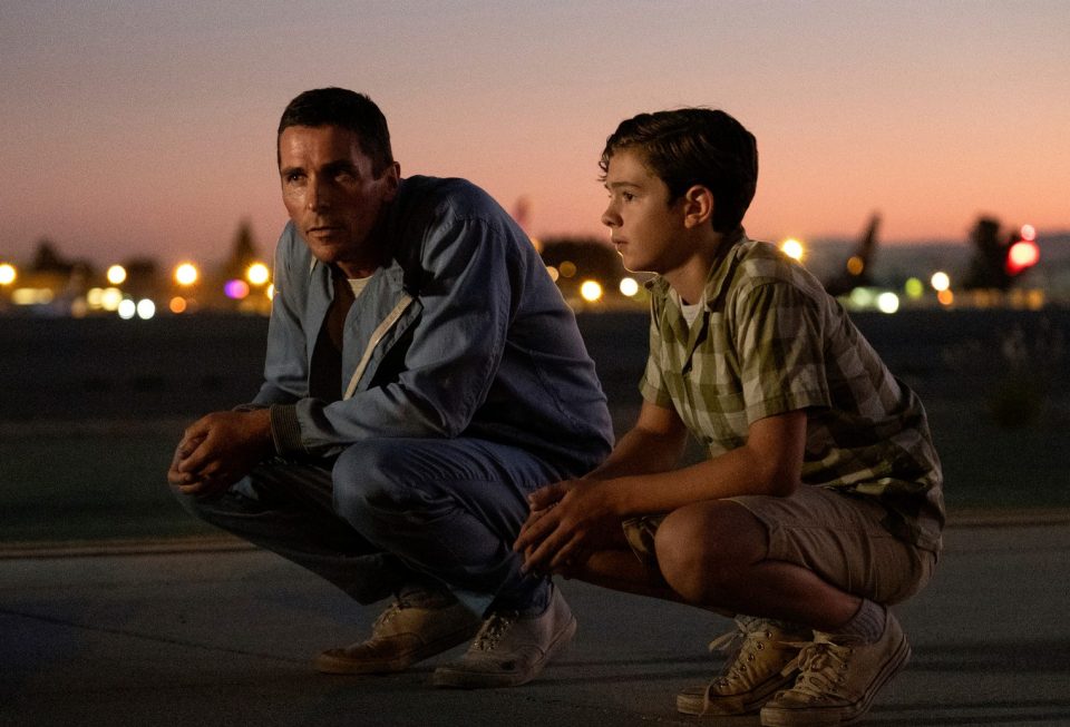  Ken’s 15-year-old son Peter, who is played in the film by Noah Jupe, above, was watching as his father perished in the crash during testing at the Riverside International Raceway in California