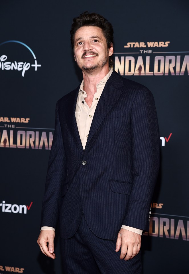  Pedro Pascal plays the role of The Mandalorian