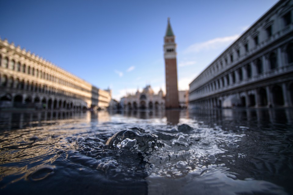 Over 85 per cent of the city is underwater