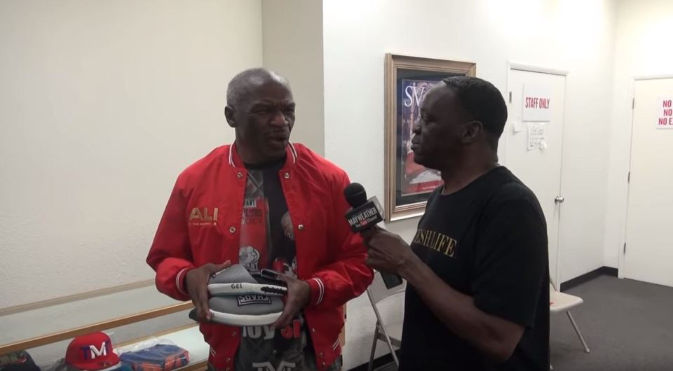  Floyd Mayweather Sr, left, claims he has no idea who KSI is