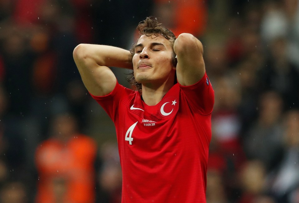  Caglar Soyuncu is being watched by Arsenal scouts