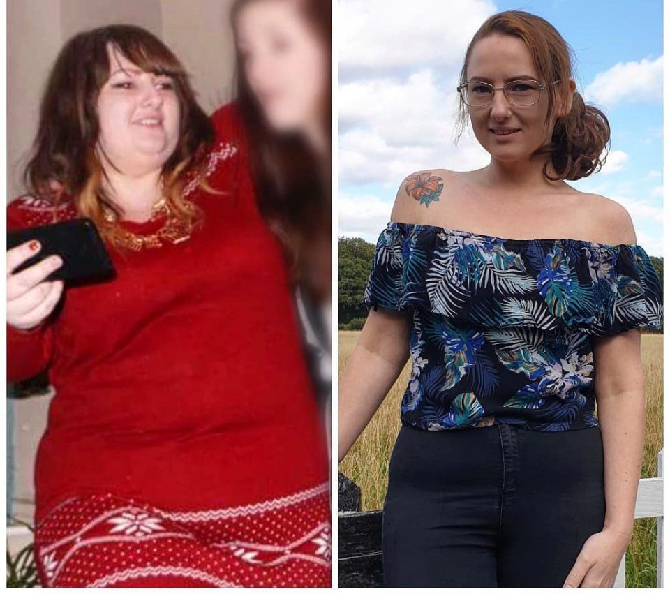  Louise says advice from other slimmers has helped her stay on track