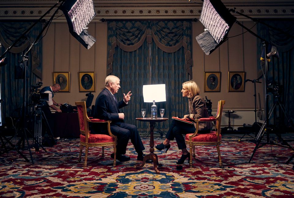  The interview aired on BBC Newsnight's Emily Maitlis last night