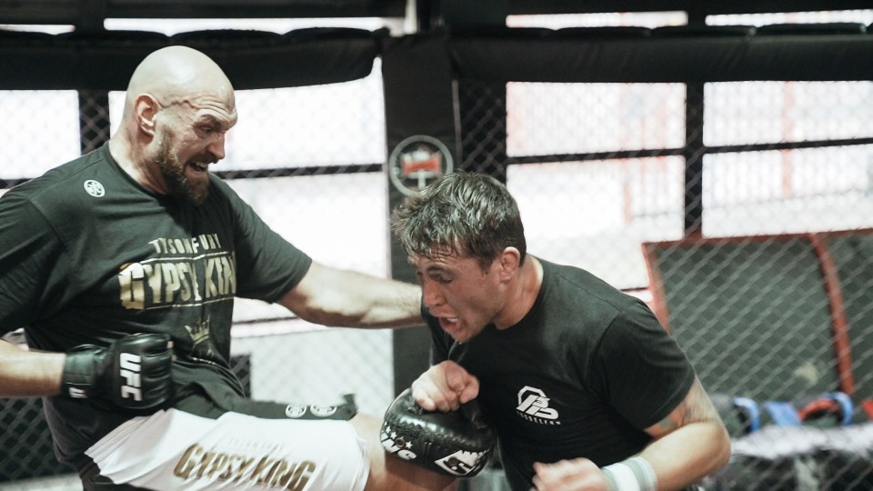  Fury has already filmed an MMA training session with UFC star Darren Till