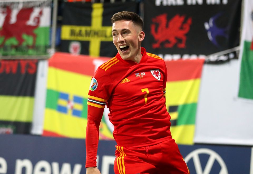  Harry Wilson was on the scoresheet for Wales during their 2-0 win against Azerbaijan