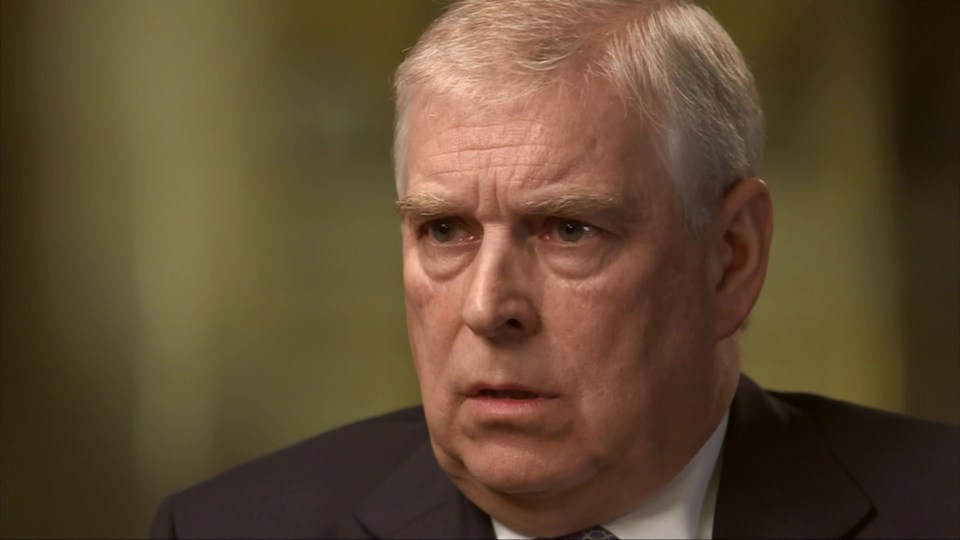  The Duke of York, seen in his recent Newsnight interview, has vehemently denied the accusations