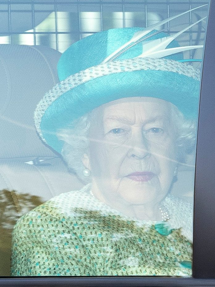 Her Majesty stood by her ‘favourite son’ as the pair attended church together