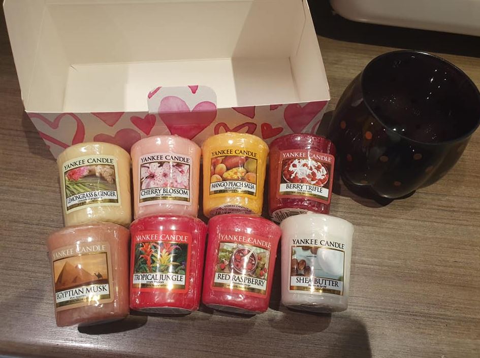 One mum ordered the eight votive blind box and was delighted with her assortment 