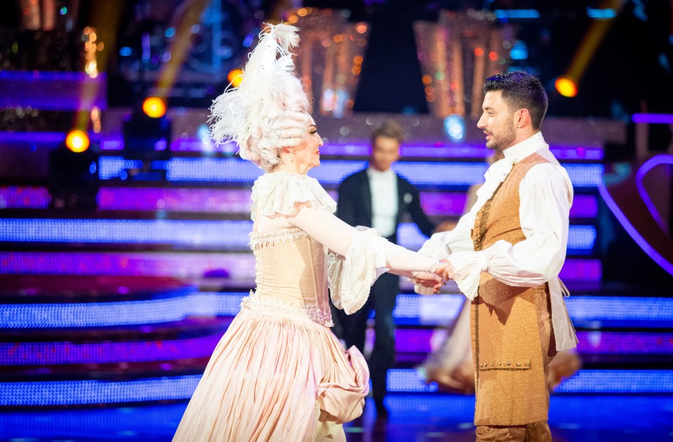  Michelle was full of praise for her dance partner Giovanni Pernice