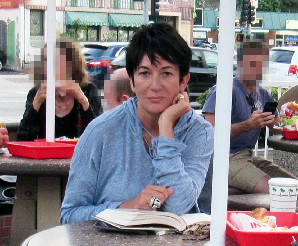  Ghislaine Maxwell was last seen in August at a burger joint in Los Angeles