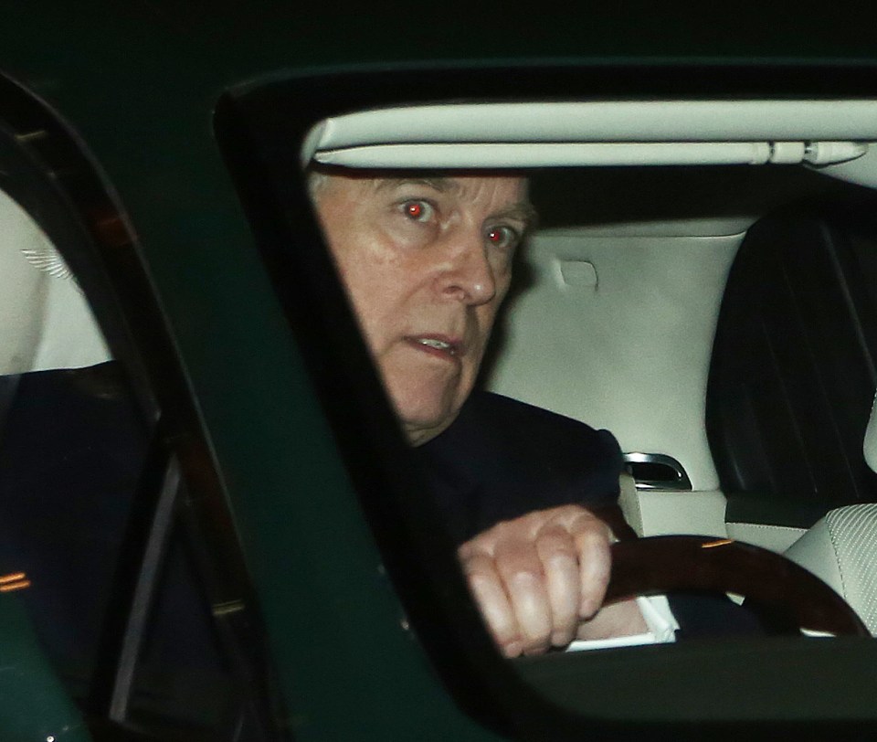 The Duke was pictured leaving Buckingham Palace on Tuesday