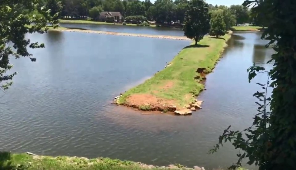 The park was in the midst of construction near Lake Ann before it was shut down