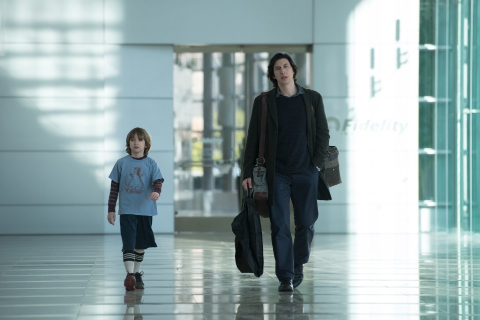  Adam Driver (right) plays Charlie Barber in Marriage Story