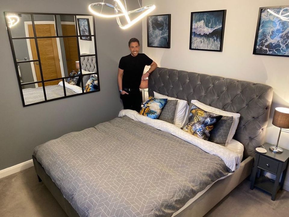  He recently showed off his newly decorated bedroom