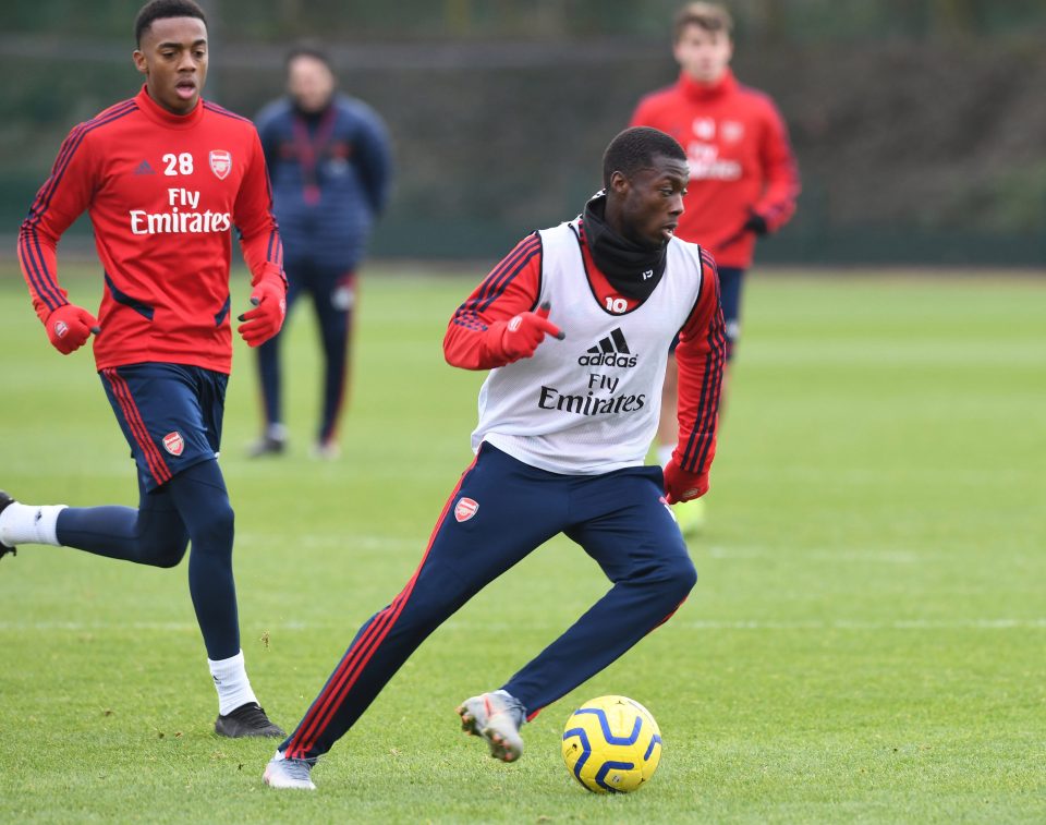  Pepe only arrived back from international duty on Thursday, but trained on Friday and will play some part against Southampton