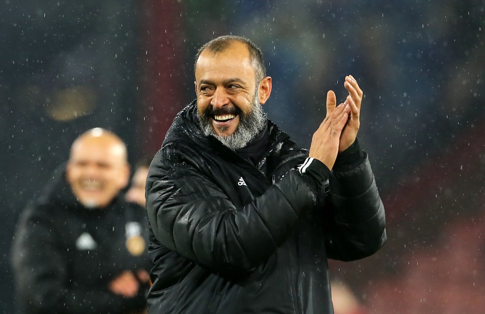  Wolves boss Nuno Espirito Santo is a target for the Arsenal board