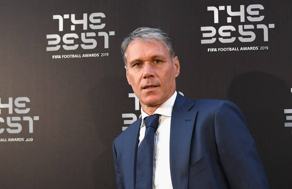 Van Basten won two European Cups and six league titles as a player