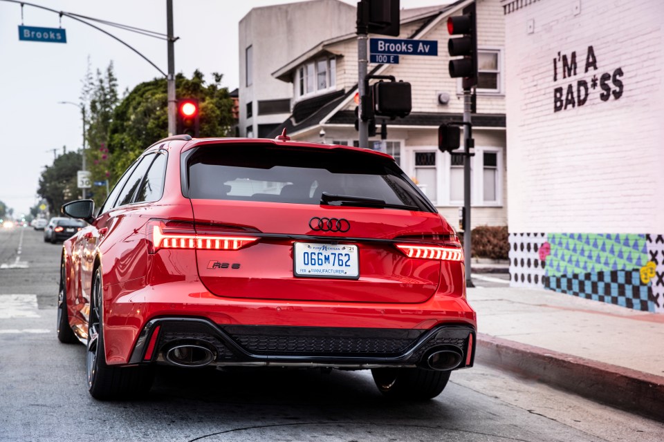  The Audi RS6 boasts supercar pace and estate car space