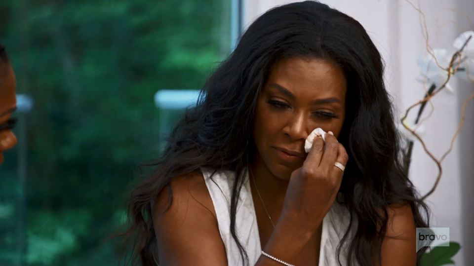  Kenya Moore broke down describing the out-and-out fights with her now ex Marc Daly