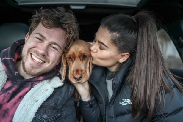 The couple were introduced through James's brother and like to surprise each other