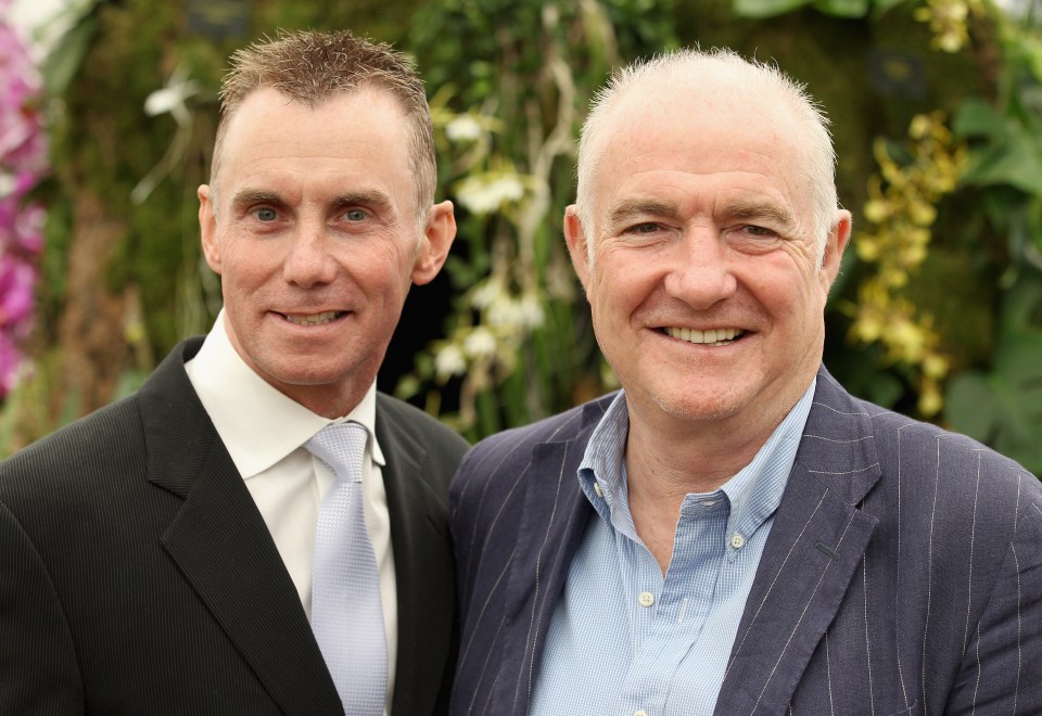  Gary Rhodes, pictured with TV cook Rick Stein, was working in the Middle East