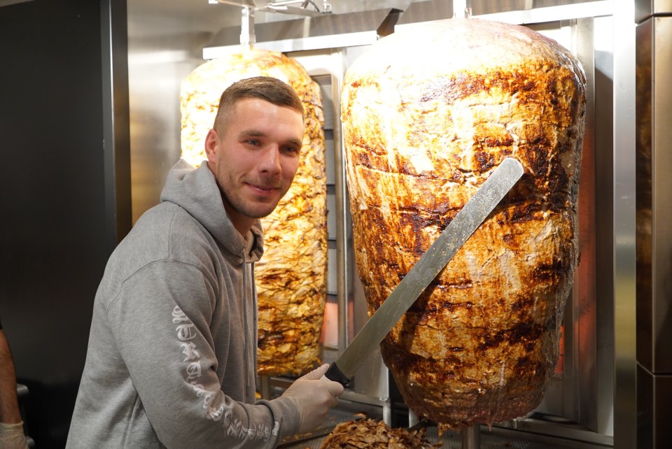  Lukas Podolski has opened six kebab shops since leaving Arsenal in 2015