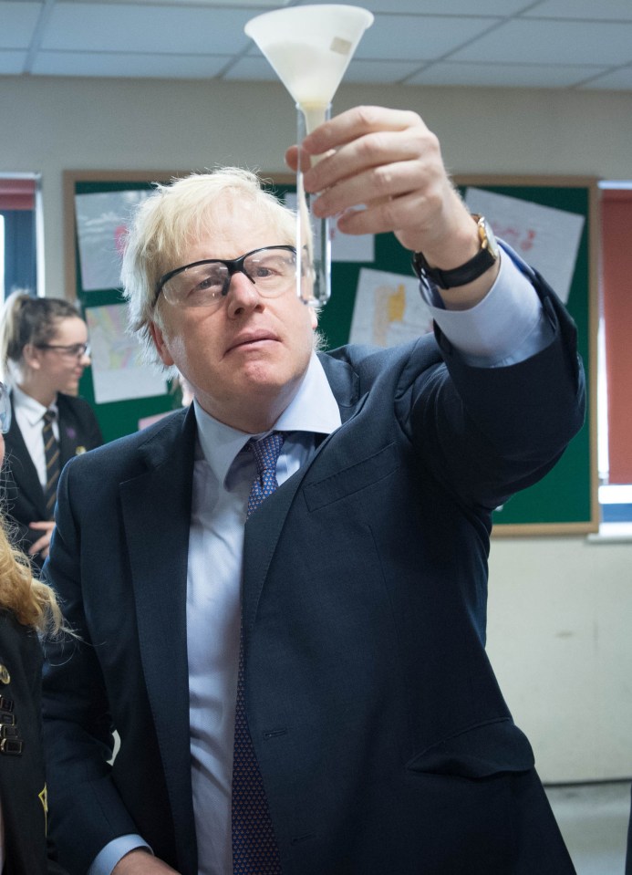  Boris Johnson has unveiled a £10million funding boost for Ofsted to drive up school standards