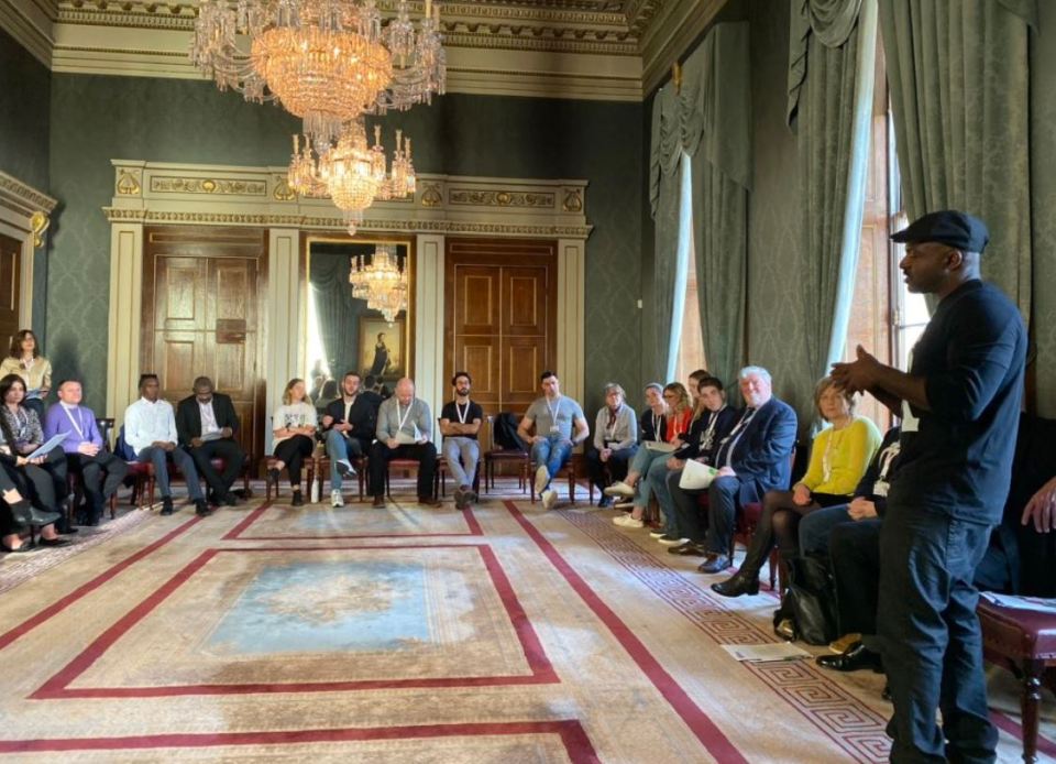  Haunting pictures have emerged of the Learning Together conference taking place at Fishmongers' Hall before the tragedy unfolded