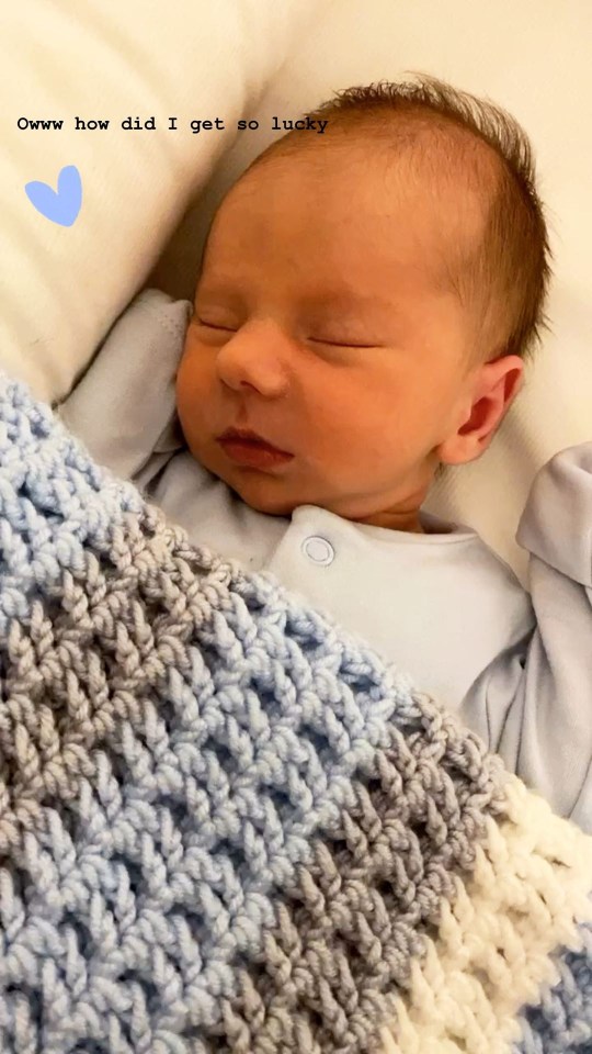  This is Luke Shaw's new son, Reign London