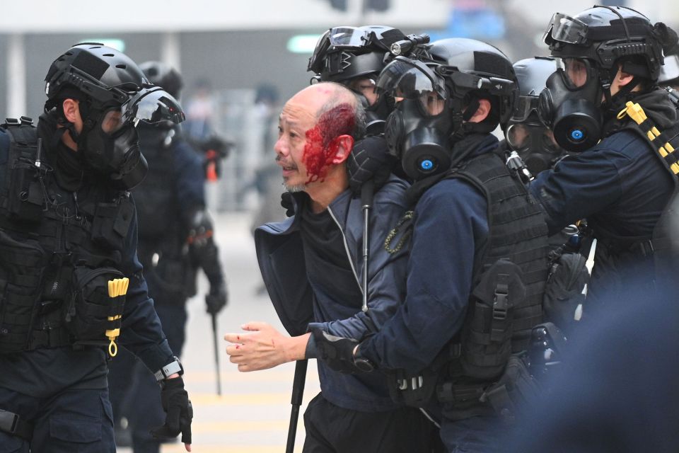  Protests in Hong Kong are ongoing and remains violent