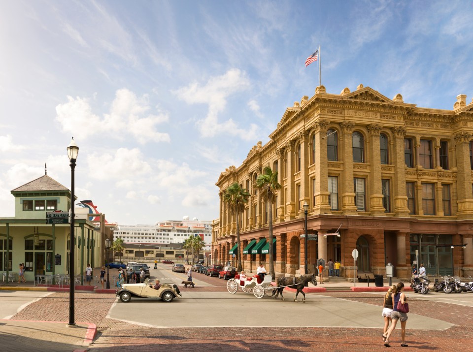  Galvestone's main street is packed with unique shops and boutiques