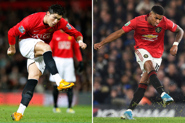  Marcus Rashford channeled his inner Cristiano Ronaldo with his free-kick at Chelsea