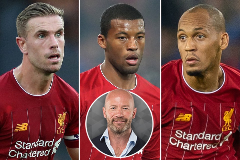  Alan Shearer was mightily impressed with how Liverpool's midfield performed against Man City