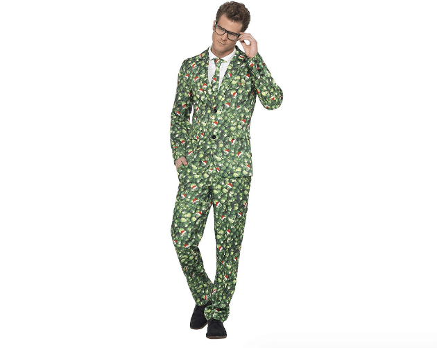  This Brussels sprout suit will get all the laughs