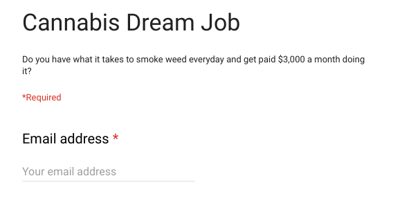  A marijuana reviews site is looking to pay people to sample weed strains, CBD oils, edibles and more