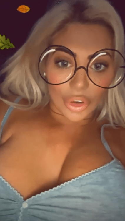  Chloe Ferry has told fans she has put on 'a stone' in four weeks