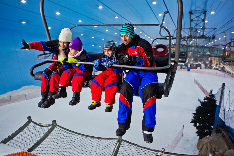  Cool off at Ski Dubai