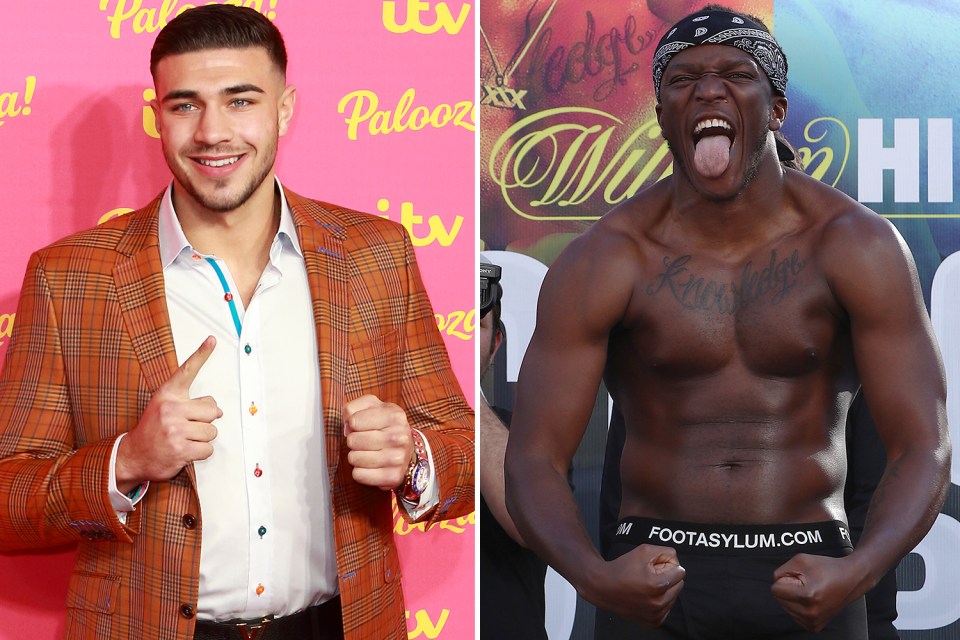  Love Island star Tommy Fury called out YouTuber KSI