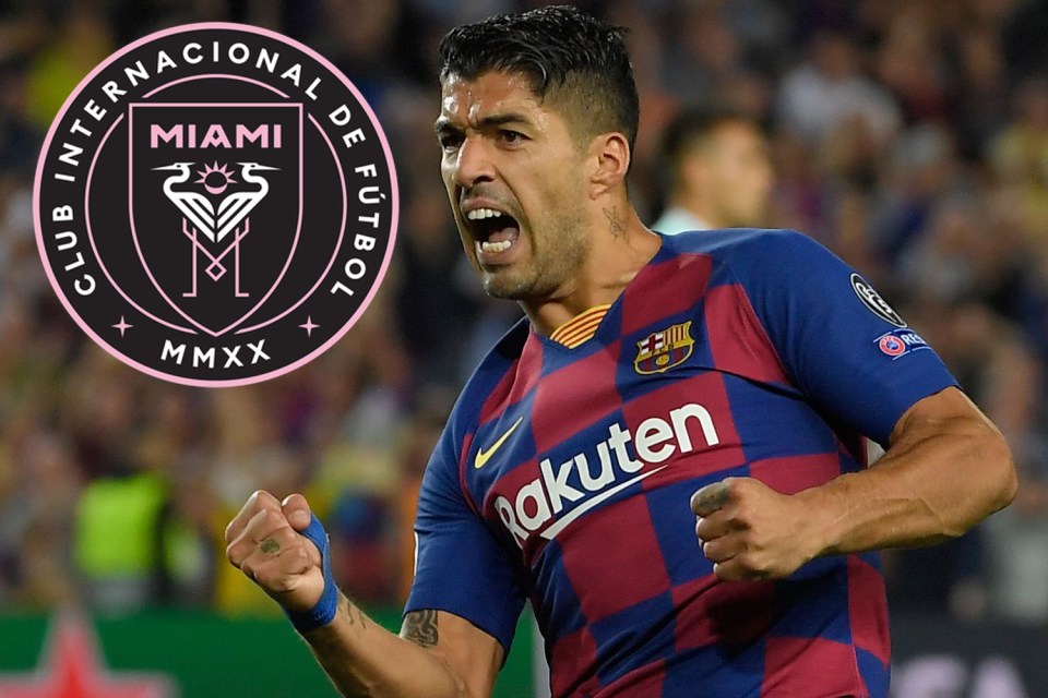  Luis Suarez could be the first high profile name to join David Beckham's Inter Miami