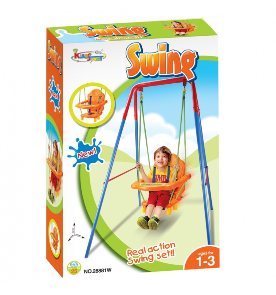  The packaging wrongly say that the swings are suitable for tots aged one to three