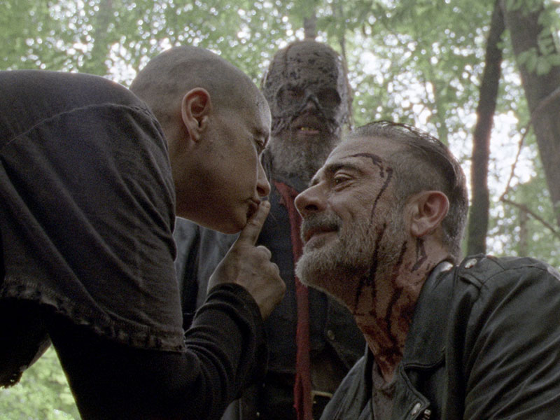  Negan infiltrated The Whisperers after impressing Alpha